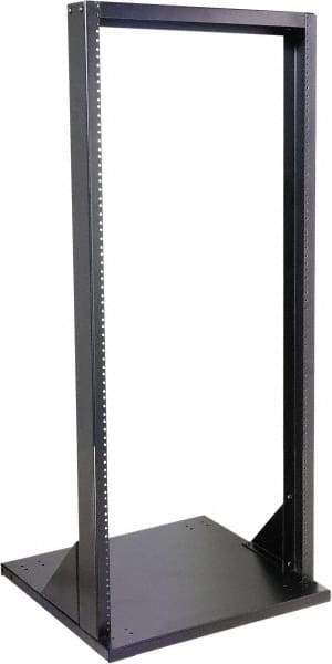 Video Mount - Security Camera Open Frame Equipment Rack - Black - Apex Tool & Supply