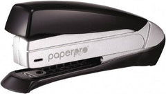 PaperPro - 20 Sheet Half Strip Stapler - Black/Silver - Apex Tool & Supply