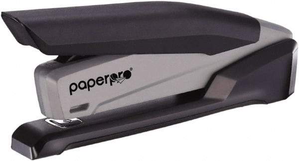 PaperPro - 20 Sheet Half Strip Stapler - Black/Gray - Apex Tool & Supply
