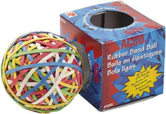 ACCO - 1" Circumference, 1/8" Wide, Light-Duty Band Rubber Band Strapping - 250 Pieces - Apex Tool & Supply