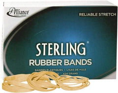 Alliance - 1" Circumference, 1/16" Wide, Ergonomic Rubber Band Strapping - 7,100 Pieces - Apex Tool & Supply
