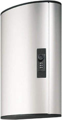 DURABLE - 72 Keys, Silver Key Storage Cabinet - 11-3/4" Wide x 4-5/8" Deep x 15-3/4" High - Apex Tool & Supply