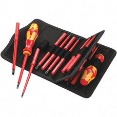 Wera - Screwdriver Bit Sets Type: Insulated Drive Size: 1/4 (Inch) - Apex Tool & Supply