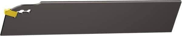 Sandvik Coromant - 36mm Max Depth of Cut, Neutral Cut, Indexable Grooving Blade - 3.68mm Insert Width, H Seat Size, QD-NN1..A Insert Style, Series CoroCut QD - Apex Tool & Supply