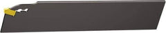Sandvik Coromant - 36mm Max Depth of Cut, Neutral Cut, Indexable Grooving Blade - 3.68mm Insert Width, H Seat Size, QD-NN1..A Insert Style, Series CoroCut QD - Apex Tool & Supply