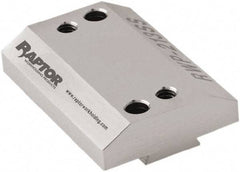Raptor Workholding - 3/4" Jaw Width, 1/2" High x 2-1/2" Long x 1.736" Wide Riser - For Use with 4 & 5 Axis Workholding Systems - Apex Tool & Supply
