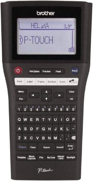 Brother - Handheld Electronic Labeling Tool - 4.8" Wide x 9.7" Long - Apex Tool & Supply