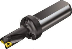 Sandvik Coromant - 46mm Max Drill Depth, 2xD, 21mm Diam, Indexable Insert Drill - 2 Inserts, 25mm Shank Diam, Flange Shank - Apex Tool & Supply