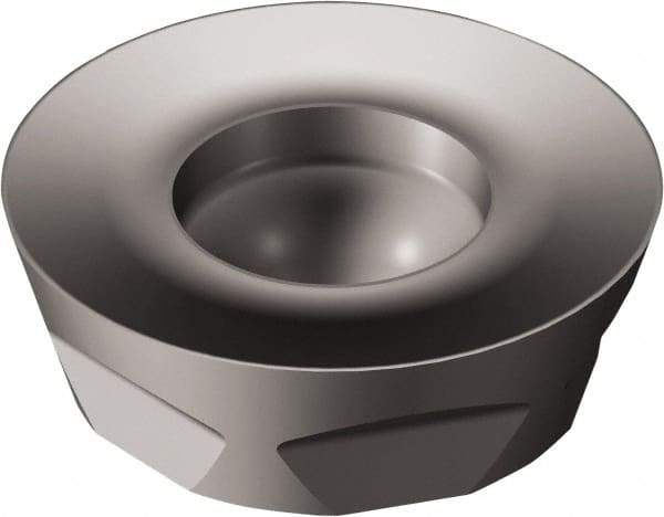 Sandvik Coromant - R3001032 PL Grade 1010 Carbide Milling Insert - TiAlN2 Finish, 3.2mm Thick, 10mm Inscribed Circle, 5mm Corner Radius - Apex Tool & Supply