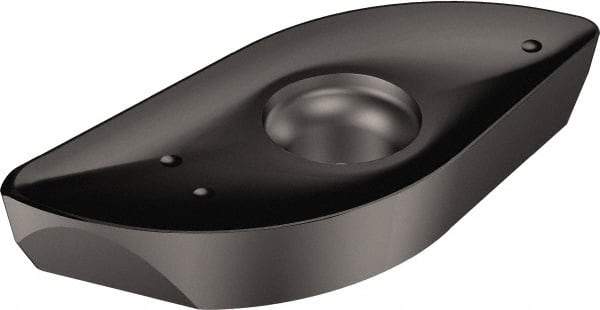 Sandvik Coromant - RA2163206 M-M Grade 1010 Carbide Milling Insert - TiAlN2 Finish, 1/4" Thick, 5/8" Corner Radius - Apex Tool & Supply