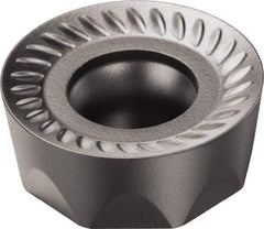Sandvik Coromant - RCKT1606M0 WM Grade H10F Carbide Milling Insert - Uncoated, 6.35mm Thick, 16mm Inscribed Circle, 8mm Corner Radius - Apex Tool & Supply