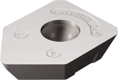 Sandvik Coromant - R24512T3 W Grade CB50 Carbide Milling Insert - Uncoated, 3.97mm Thick, 13.4mm Inscribed Circle, 2.5mm Corner Radius - Apex Tool & Supply