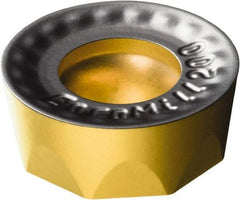 Sandvik Coromant - RCKT190600 PH Grade 4230 Carbide Milling Insert - TiCN/Al2O3/TiN Finish, 1/4" Thick, 3/4" Inscribed Circle, 3/8" Corner Radius - Apex Tool & Supply
