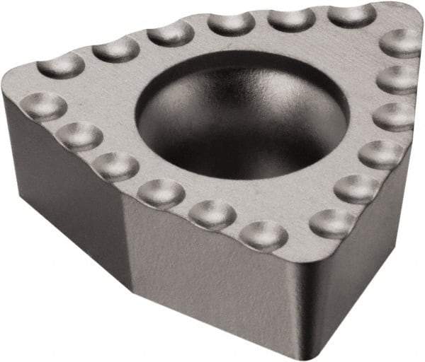 Sandvik Coromant - WCMX6 51 Grade H13A Carbide Indexable Drill Insert - Uncoated, Trigon, 3/8" Inscribed Circle - Apex Tool & Supply