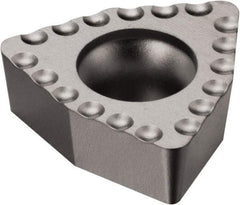 Sandvik Coromant - WCMX6 51 Grade H13A Carbide Indexable Drill Insert - Uncoated, Trigon, 3/8" Inscribed Circle - Apex Tool & Supply