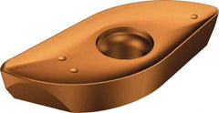Sandvik Coromant - RA2161302 M-M Grade 1030 Carbide Milling Insert - TiAlN Finish, 3/32" Thick, 1/4" Corner Radius - Apex Tool & Supply