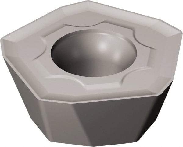 Sandvik Coromant - 419R1405 MM Grade 1010 Carbide Milling Insert - TiAlN2 Finish, 5.47mm Thick, 13.5mm Inscribed Circle, 0.8mm Corner Radius - Apex Tool & Supply