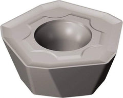 Sandvik Coromant - 419R1405 MM Grade 1010 Carbide Milling Insert - TiAlN2 Finish, 5.47mm Thick, 13.5mm Inscribed Circle, 0.8mm Corner Radius - Apex Tool & Supply