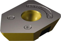 Sandvik Coromant - R24512T3 W Grade 3330 Carbide Milling Insert - TiCN/Al2O3/TiN Finish, 3.97mm Thick, 13.4mm Inscribed Circle, 1.5mm Corner Radius - Apex Tool & Supply