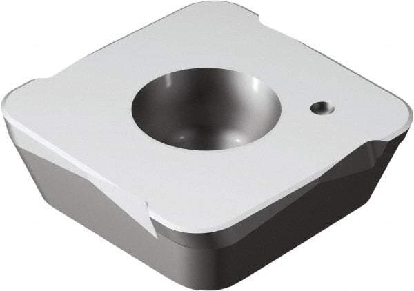 Sandvik Coromant - 490R140420 PO Grade 6190 Ceramic Milling Insert - Uncoated, 3.9mm Thick, 13.8mm Inscribed Circle, 2mm Corner Radius - Apex Tool & Supply