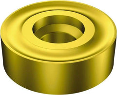 Sandvik Coromant - RNMX5018 MR Grade 2135 Carbide Turning Insert - TiCN/AI2O3/TiN Finish, Round, 2" Inscr Circle, 18mm Thick - Apex Tool & Supply