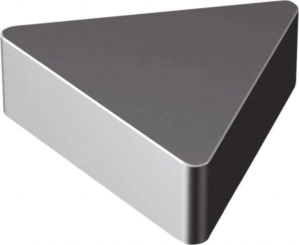 Sandvik Coromant - TNGA432 Grade 650 Ceramic Turning Insert - TiN Finish, 60° Triangle, 1/2" Inscr Circle, 3/16" Thick, 1/32" Corner Radius - Apex Tool & Supply