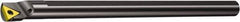 Sandvik Coromant - 0.5984" Min Bore Diam, 8" OAL, 1/2" Shank Diam, E..STFPR/L Indexable Boring Bar - Screw-On Holding Method - Apex Tool & Supply