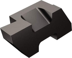 Sandvik Coromant - 3TLG Grade 3020, 1/8" Cutting Width Carbide Grooving Insert - 3.81mm Max Depth of Cut, Left Hand, 0.19mm Corner Radius, TiCN/Al2O3 Finish - Apex Tool & Supply