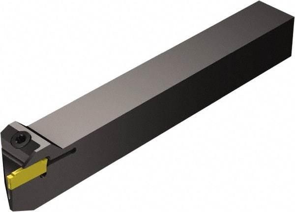 Sandvik Coromant - F123, Internal or External, Left Hand, 0.67" Max Depth of Cut, Indexable Grooving Tool Holder - N123G2-0300-0003-TF Insert Compatibility, 5/8" Shank Height, 5/8" Shank Width, 5" OAL - Apex Tool & Supply