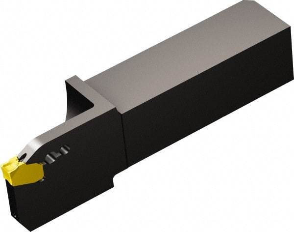 Sandvik Coromant - QSQD, External, Left Hand, 1" Max Depth of Cut, Indexable Grooving Tool Holder - QD-NF-0250-0002-CM Insert Compatibility, 3/4" Shank Height, 3/4" Shank Width, 3.7795" OAL, Through Coolant - Apex Tool & Supply