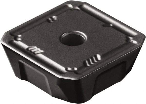 Sandvik Coromant - 360L2807 KH Grade 3040 Carbide Milling Insert - TiCN/Al2O3 Finish, 7.94mm Thick, 28.47mm Inscribed Circle, 1.7mm Corner Radius - Apex Tool & Supply
