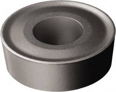 Sandvik Coromant - RCMX100300 RCMX Grade H13A Carbide Turning Insert - Uncoated, Round, 10mm Inscr Circle, 1/8" Thick - Apex Tool & Supply