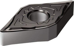 Sandvik Coromant - DNGG431 SGF Grade 1105 Carbide Turning Insert - TiAlN Finish, 55° Diamond, 1/2" Inscr Circle, 3/16" Thick, 1/64" Corner Radius - Apex Tool & Supply