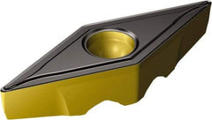 Sandvik Coromant - TRVB1308 F Grade 2220 Carbide Turning Insert - TiCN/AI2O3/TiN Finish, Diamond, 8mm Inscr Circle, 4.53mm Thick, 1/32" Corner Radius - Apex Tool & Supply