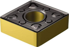 Sandvik Coromant - CNMG543 WMX Grade 3225 Carbide Turning Insert - TiCN/AI2O3/TiN Finish, 80° Diamond, 5/8" Inscr Circle, 1/4" Thick, 3/64" Corner Radius - Apex Tool & Supply