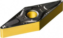 Sandvik Coromant - VNMG332 PM Grade 4305 Carbide Turning Insert - TiCN/AI2O3/TiN Finish, 35° Diamond, 3/8" Inscr Circle, 3/16" Thick, 1/32" Corner Radius - Apex Tool & Supply
