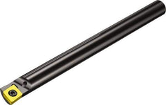 Sandvik Coromant - 0.7717" Min Bore Diam, 8" OAL, 5/8" Shank Diam, A..SCLCR/L-R Indexable Boring Bar - Screw-On Holding Method - Apex Tool & Supply