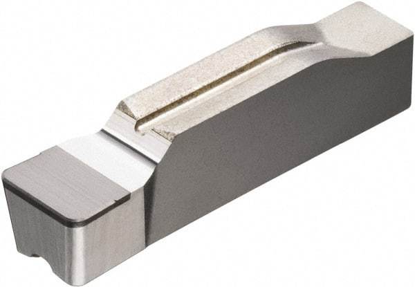 Sandvik Coromant - GN123 S Grade 7015, 3mm Cutting Width CBN Grooving Insert - Neutral, 0.4mm Corner Radius, Uncoated - Apex Tool & Supply