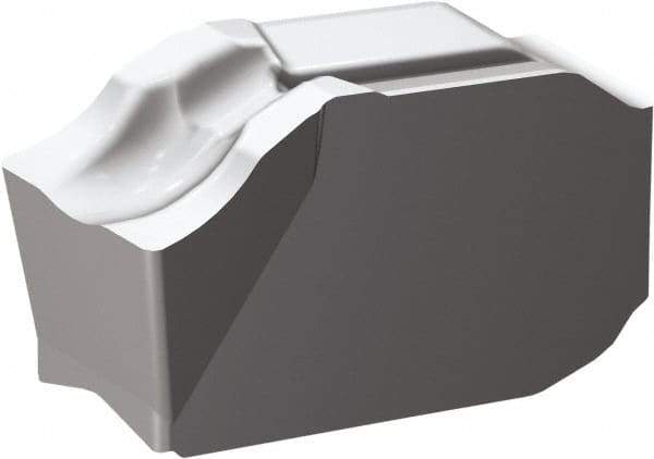 Sandvik Coromant - QDF CM H13A Grade, 0.0984" Cutting Width, Carbide Cutoff Insert - 0.0079" Cnr Rad - Apex Tool & Supply