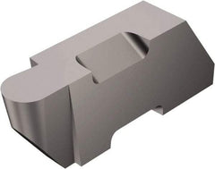 Sandvik Coromant - 4062TLR Grade H13A, Carbide Grooving Insert - 3.81mm Max Depth of Cut, Left Hand, 1/16" Corner Radius, Uncoated - Apex Tool & Supply