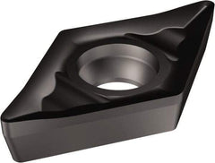 Sandvik Coromant - DCGX32.52 AL Grade 1105 Carbide Turning Insert - TiAlN Finish, 55° Diamond, 3/8" Inscr Circle, 5/32" Thick, 1/32" Corner Radius - Apex Tool & Supply