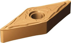 Sandvik Coromant - VNGG33.5 SGF Grade 1125 Carbide Turning Insert - TiAlN/AlCr2O3 Finish, 35° Diamond, 3/8" Inscr Circle, 3/16" Thick, 0.1984mm Corner Radius - Apex Tool & Supply