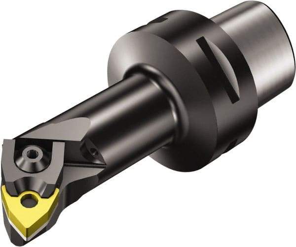 Sandvik Coromant - Right Hand, C4 WNMG 332 Modular Turning and Profiling Cutting Unit Head - Pin and Wedge Holding Method, 1.2598 Inch Hole Diameter, Through Coolant - Apex Tool & Supply