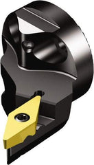 Sandvik Coromant - Left Hand Cut, Size 40, TR-VB1308 Insert Compatiblity, Modular Turning & Profiling Cutting Unit Head - 27mm Ctr to Cutting Edge, 42mm Head Length, Through Coolant, Series CoroTurn TR - Apex Tool & Supply