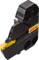 Sandvik Coromant - SL70-R/L123..A-HP-M Insert, 18mm Head Length, Modular Grooving Cutting Unit Head - Right Hand Cut, System Size 70, Through Coolant, Series CoroCut 1-2 - Apex Tool & Supply