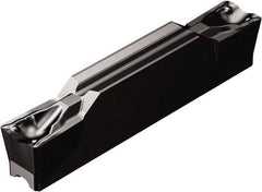 Sandvik Coromant - KN123 TF Grade 3115, 6mm Cutting Width Carbide Grooving Insert - 23.3mm Max Depth of Cut, Neutral, 0.4mm Corner Radius, TiCN/Al2O3 Finish - Apex Tool & Supply