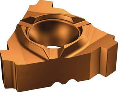 Sandvik Coromant - 26622 A Grade 1125, External API Round 60° Threading Insert - 5 TPI Ext Pitch, Right Hand Insert, TiAlN Finish, Carbide - Apex Tool & Supply