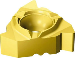 Sandvik Coromant - 266 Internal Right Hand 12 UN Laydown Threading Insert - Grade 1135, TiCrAlN/TiN Coated Carbide, 9.525mm Inscribed Circle - Apex Tool & Supply
