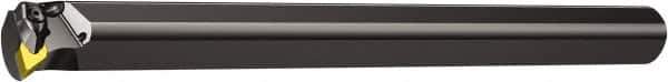 Sandvik Coromant - 2.6732" Min Bore Diam, 14" OAL, 2" Shank Diam, A..DDUNR/L Indexable Boring Bar - Wedge Holding Method - Apex Tool & Supply