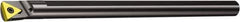Sandvik Coromant - 23.6mm Min Bore Diam, 10" OAL, 3/4" Shank Diam, E-STFC Indexable Boring Bar - TCMT 221 Insert, Screw Clamping Holding Method - Apex Tool & Supply